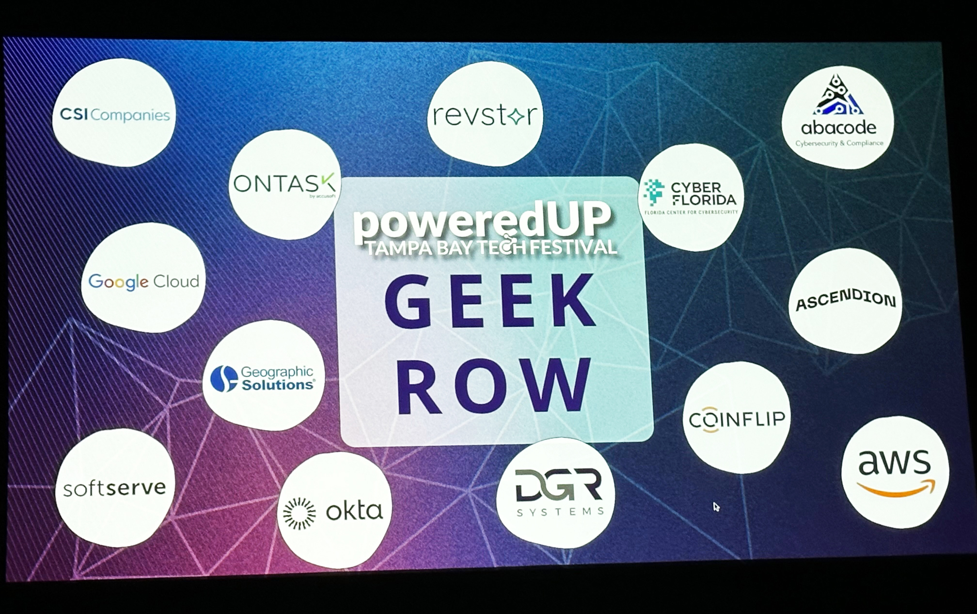 PoweredUP presentation of Geek Row
