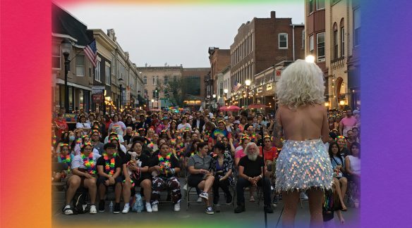 A fully attended drag show.