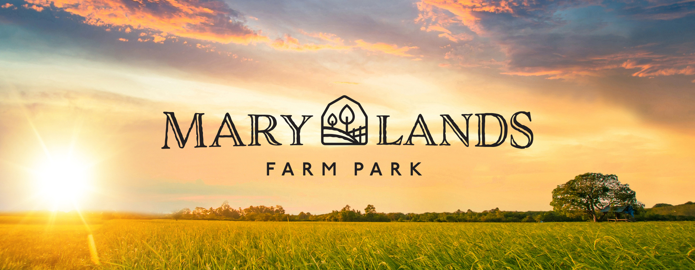 Banner for Marylands Farm Park.
