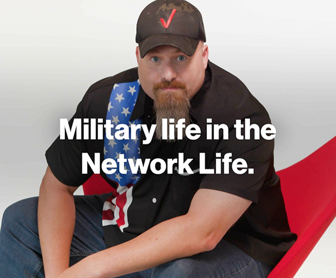 Steve Weston, a veteran turned Military Recruiter at Verizon.
