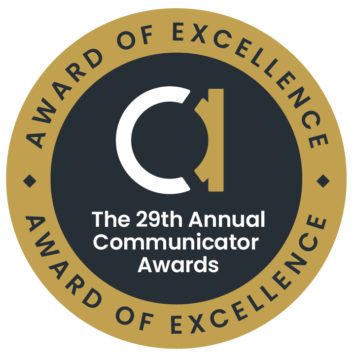 The 29th Annual Communicator Award of Excellence logo