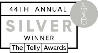 The Telly Awards: 44th Annual Silver Winner logo