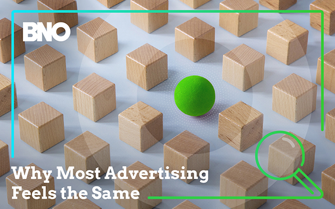 Why Most Advertising Feels the Same blog header