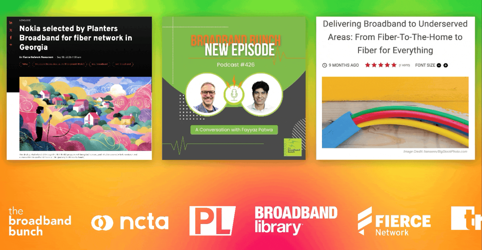 An animation depicting various forms of communication that PR provides, like social media and press releases.